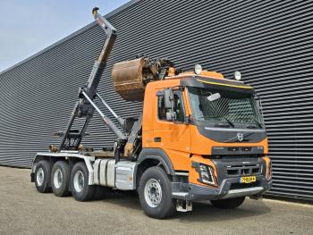 FMX 460 8x4-4 / HIAB Z CRANE + HOOKLIFT